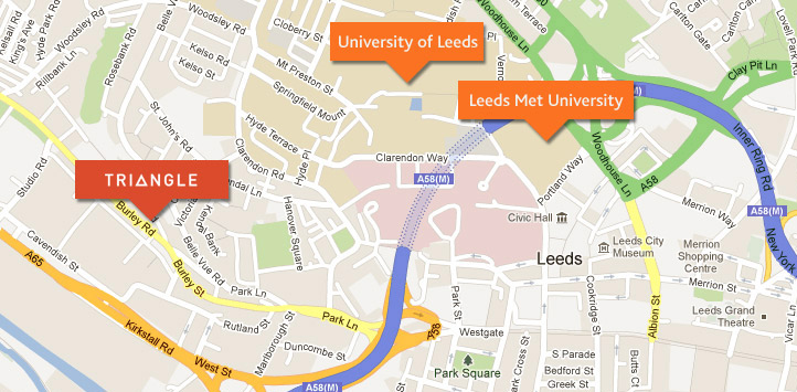 University Of Leeds Campus Map